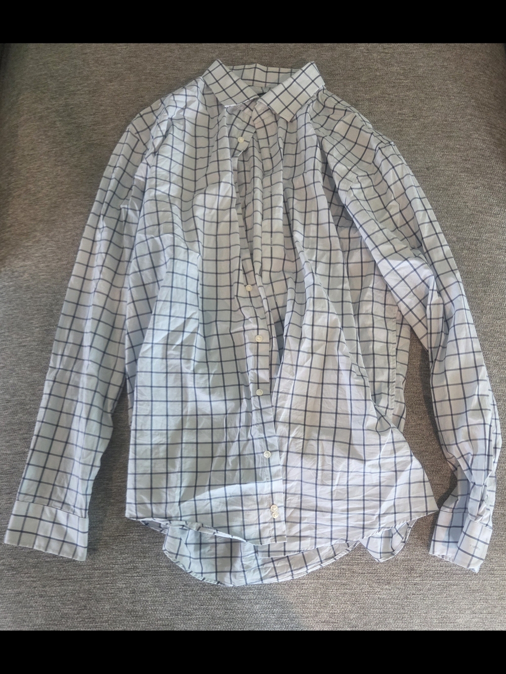 Nordstrom Windowpane Dress Shirt